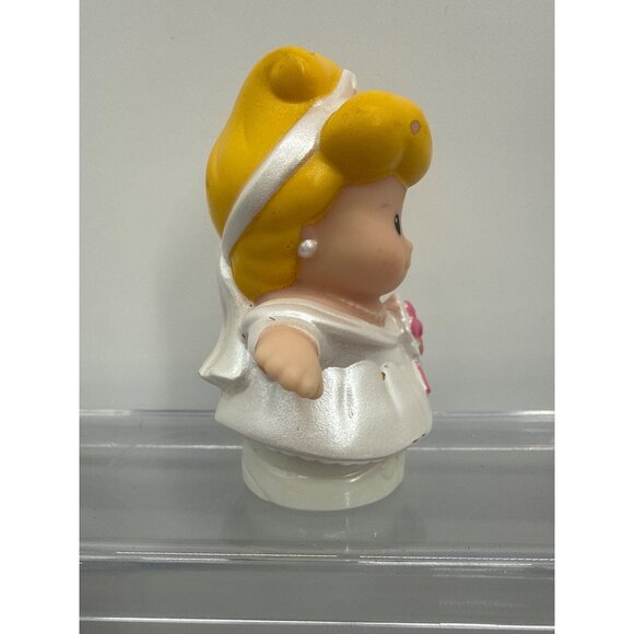 Fisher Price Little People Disney Princess Cinderella figure Wedding - Picture 2 of 5